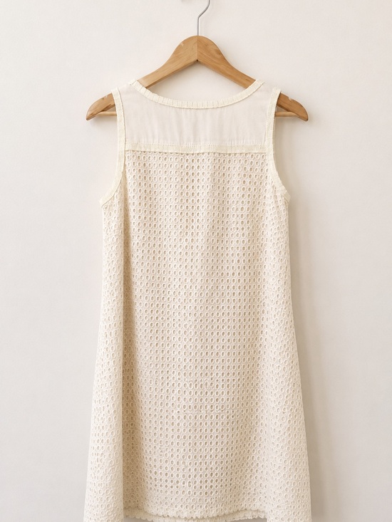 Lilly Pulitzer Dresses & Skirts - Lilly Pulitzer Eyelet Shift Dress Silk Interlining Size 10